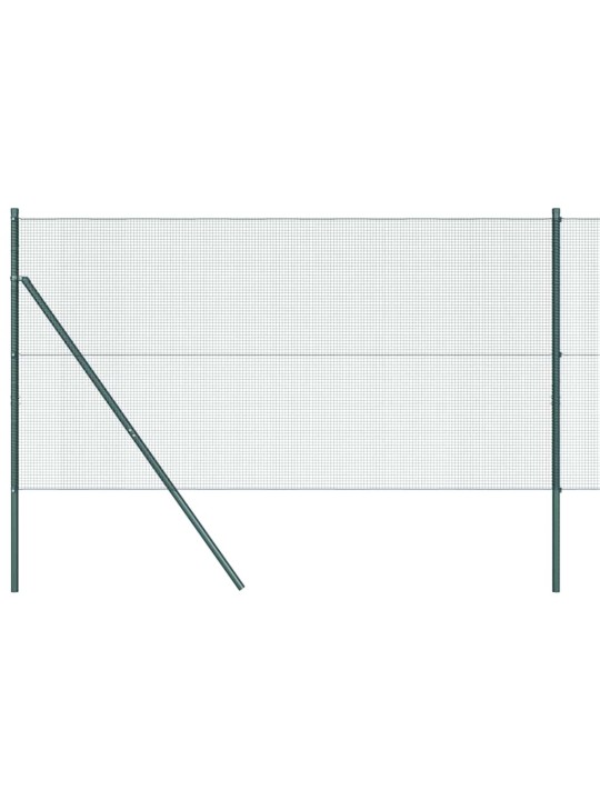 Žogs ar stabiem. zaļa 1.2 x 50 m tērauds