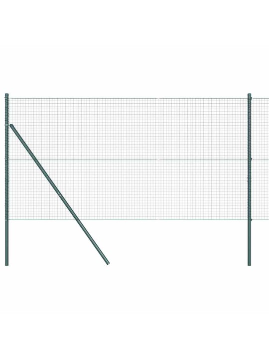 Žogs ar stabiem. zaļa 1.4 x 50 m tērauds