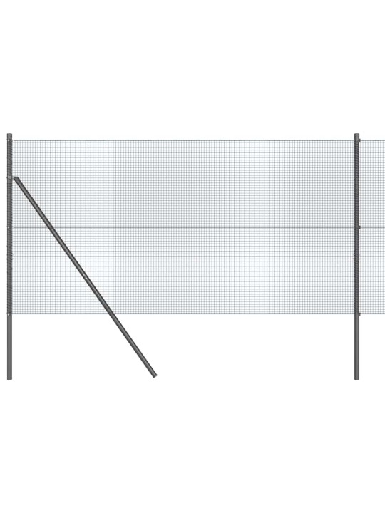 Žogs ar stabiem. pelēka 1 x 10 m tērauds