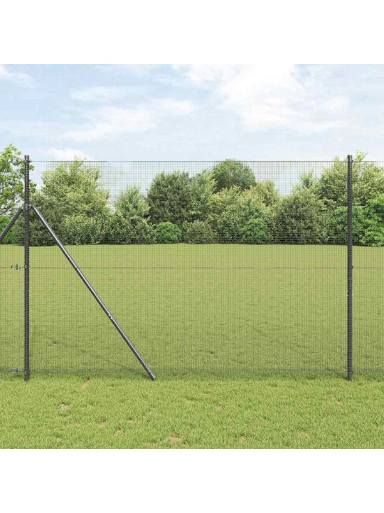 Žogs ar stabiem. pelēka 1.6 x 10 m tērauds