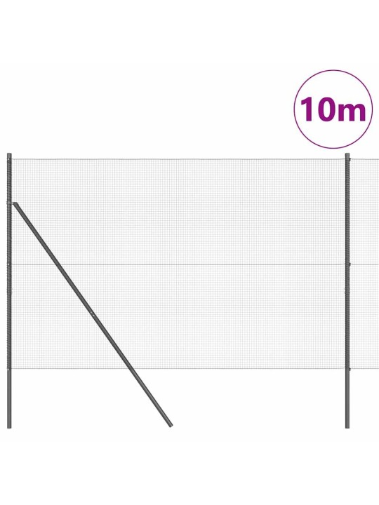 Žogs ar stabiem. pelēka 1.6 x 10 m tērauds