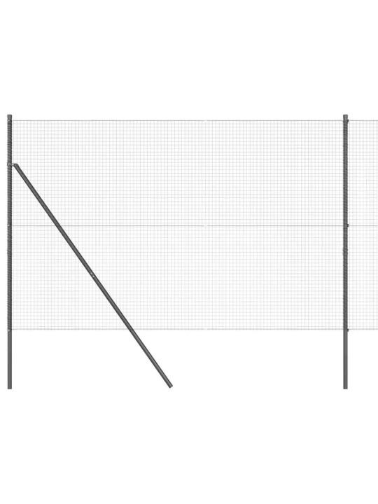 Žogs ar stabiem. pelēka 1.6 x 10 m tērauds