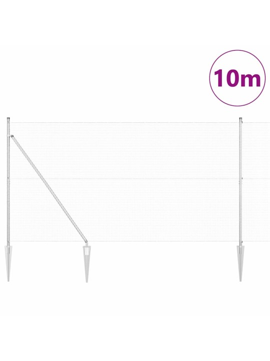 Žogs ar stabiem. sudraba 1.5 x 10 m tērauds