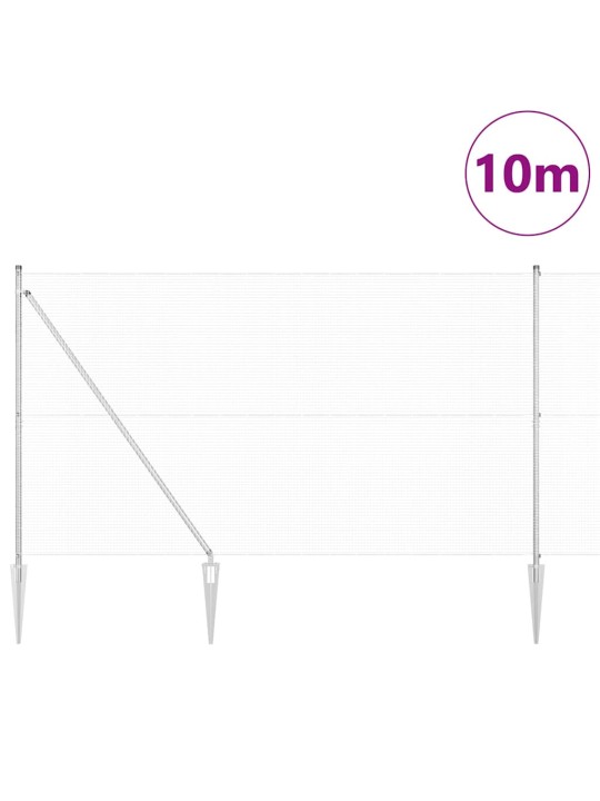 Žogs ar stabiem. sudraba 1.6 x 10 m tērauds