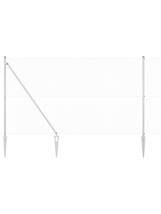 Žogs ar stabiem. sudraba 1.6 x 10 m tērauds