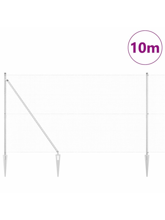 Žogs ar stabiem. sudraba 1.6 x 10 m tērauds