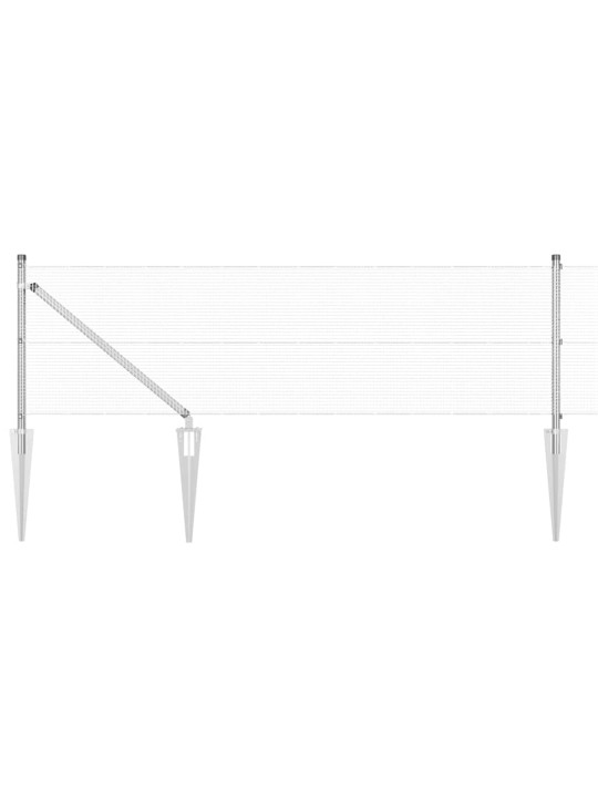 Žogs ar stabiem. sudraba 0.8 x 25 m tērauds