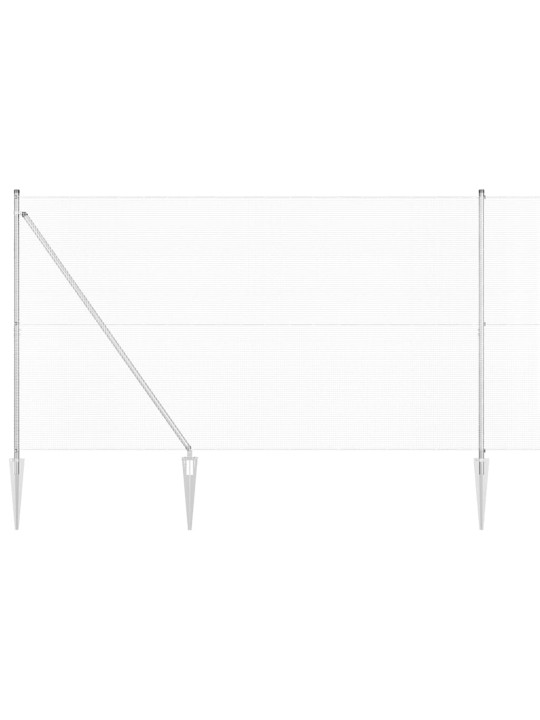Žogs ar stabiem. sudraba 1.6 x 25 m tērauds