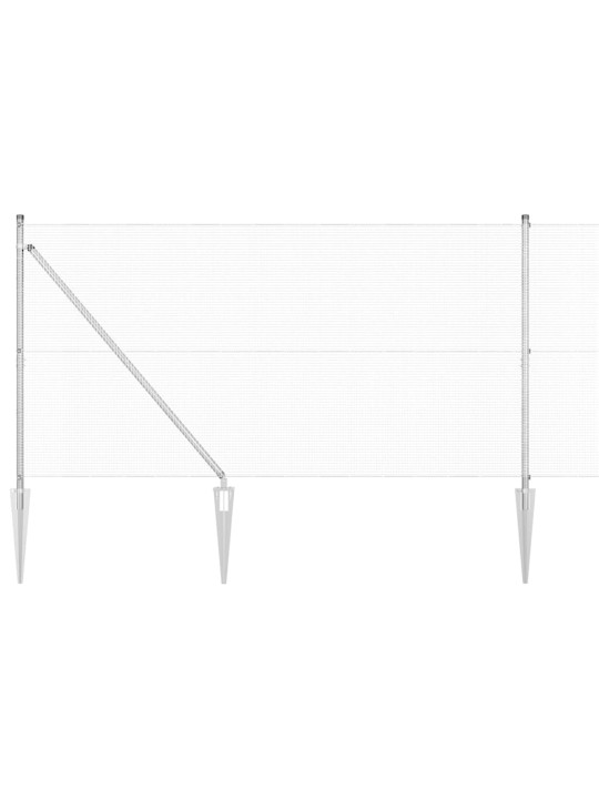 Žogs ar stabiem. sudraba 1.4 x 50 m tērauds
