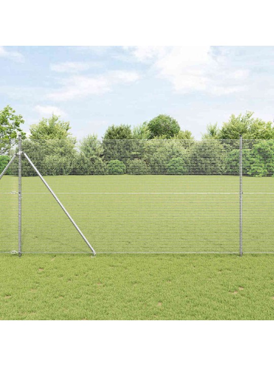 Žogs ar stabiem. sudraba 1.5 x 50 m tērauds