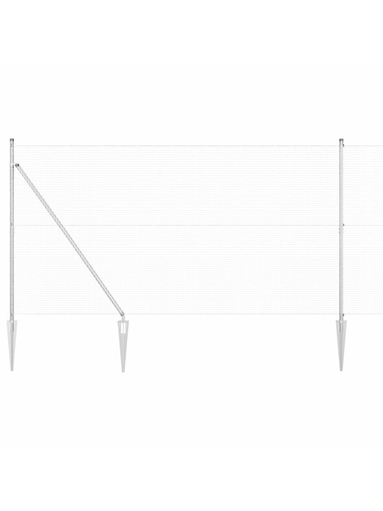 Žogs ar stabiem. sudraba 1.5 x 50 m tērauds