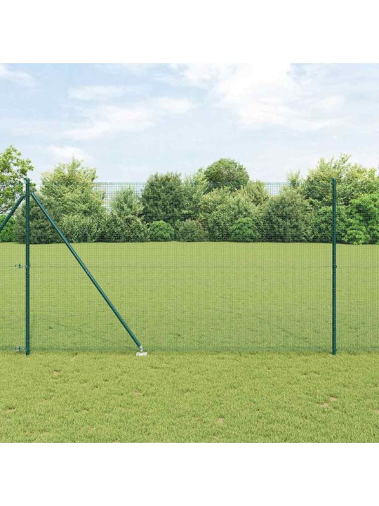 Žogs ar stabiem. zaļa 1.6 x 10 m tērauds