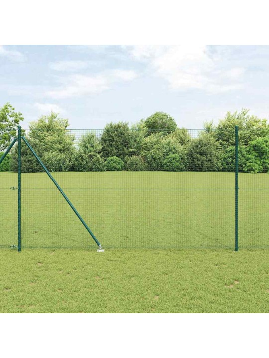 Žogs ar stabiem. zaļa 1.6 x 10 m tērauds