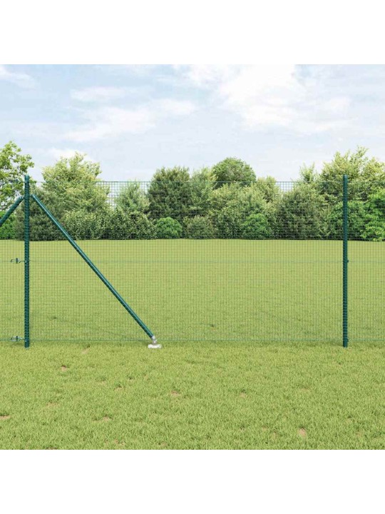 Žogs ar stabiem. zaļa 1 x 25 m tērauds