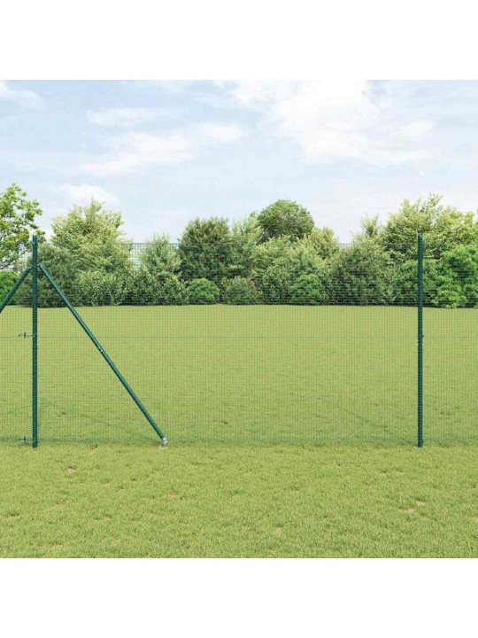 Žogs ar stabiem. zaļa 1.5 x 25 m tērauds