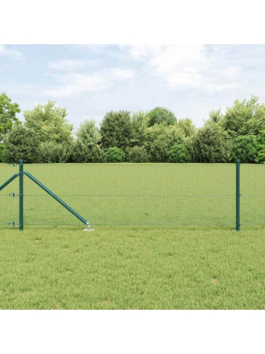 Žogs ar stabiem. zaļa 0.8 x 50 m tērauds