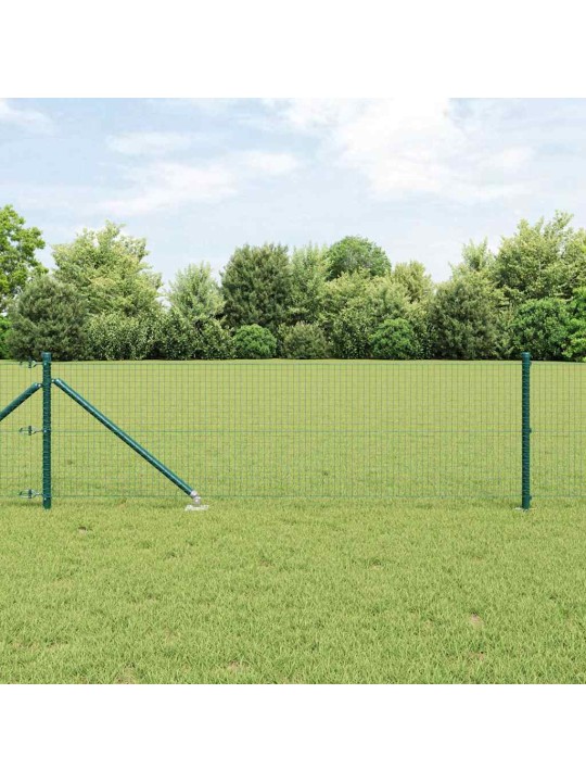 Žogs ar stabiem. zaļa 0.8 x 50 m tērauds