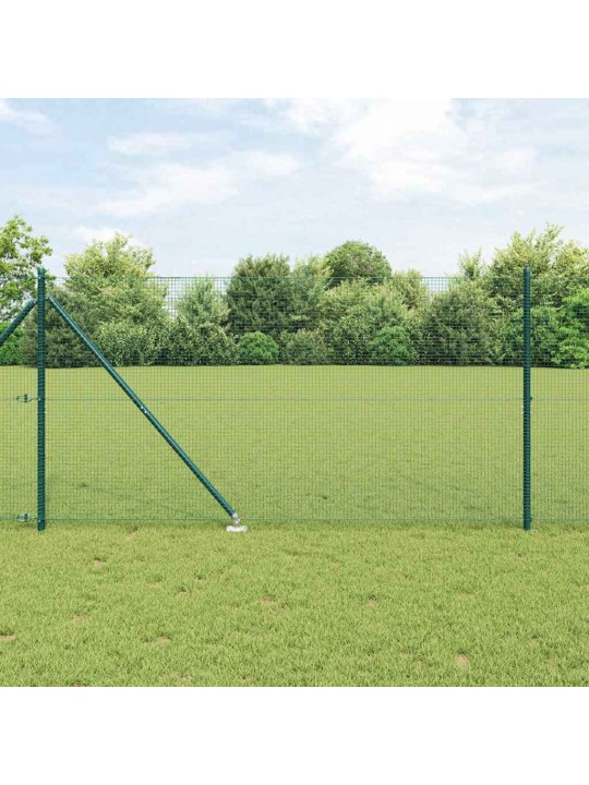 Žogs ar stabiem. zaļa 1.4 x 50 m tērauds