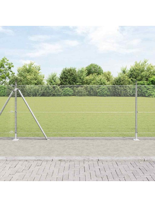 Žogs ar stabiem. sudraba 1 x 25 m tērauds