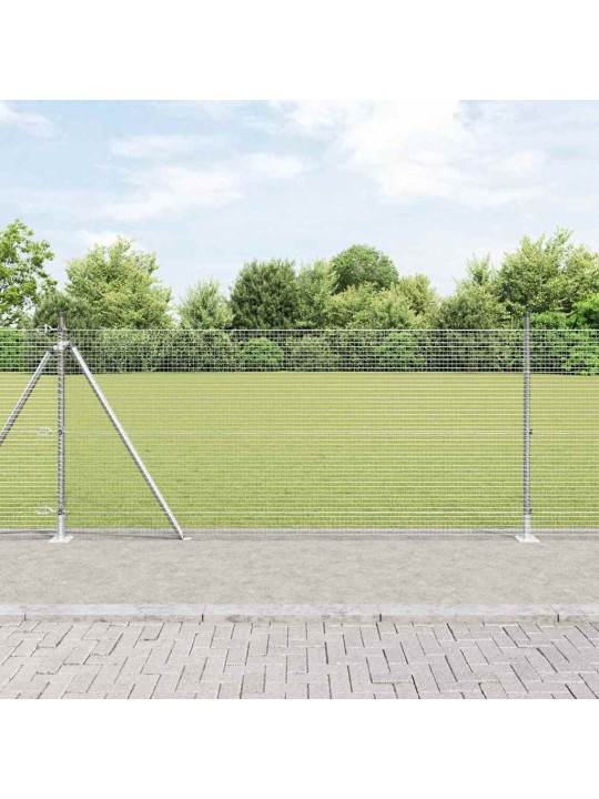 Žogs ar stabiem. sudraba 1 x 25 m tērauds