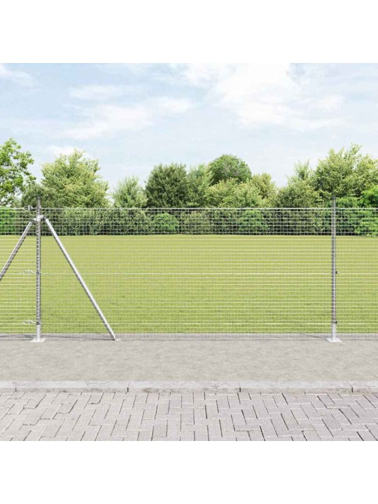 Žogs ar stabiem. sudraba 1 x 25 m tērauds