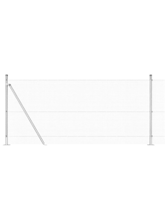 Žogs ar stabiem. sudraba 1 x 50 m tērauds