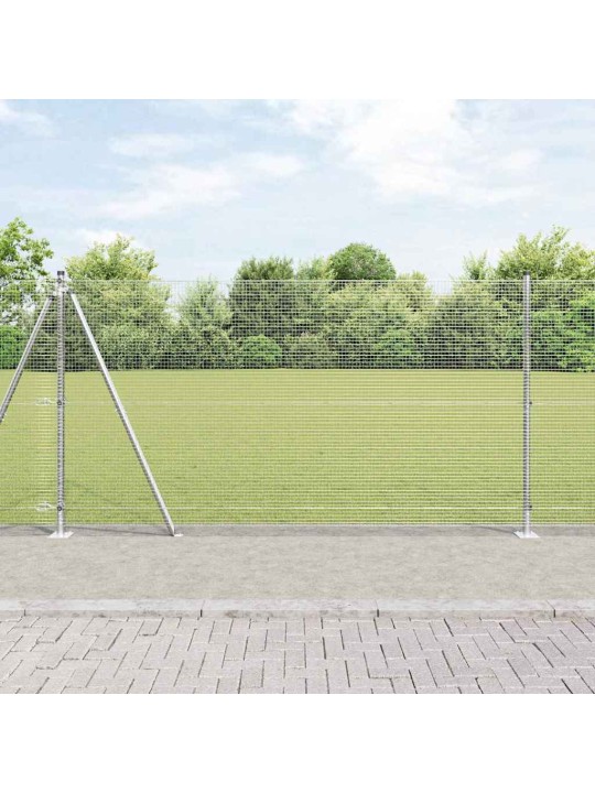 Žogs ar stabiem. sudraba 1.2 x 50 m tērauds