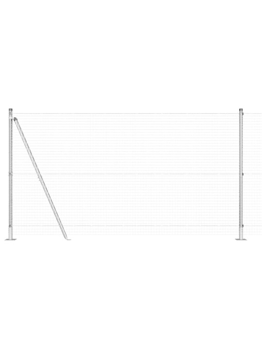 Žogs ar stabiem. sudraba 1.2 x 50 m tērauds