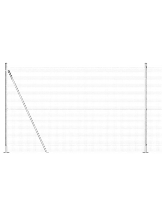 Žogs ar stabiem. sudraba 1.5 x 50 m tērauds