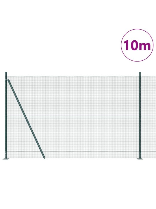 Žogs ar stabiem. zaļa 1.6 x 10 m tērauds