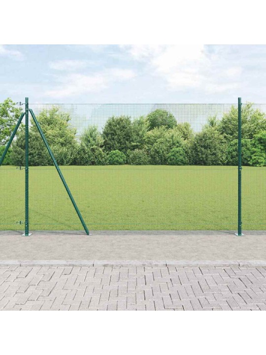 Žogs ar stabiem. zaļa 1.6 x 10 m tērauds