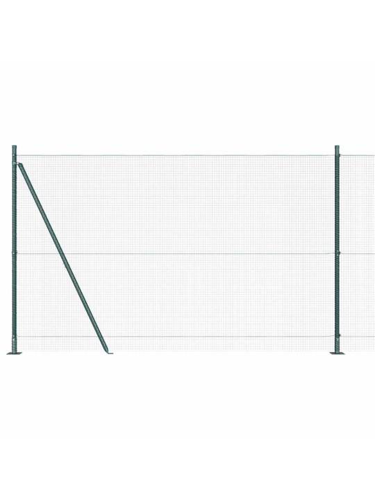 Žogs ar stabiem. zaļa 1.6 x 10 m tērauds