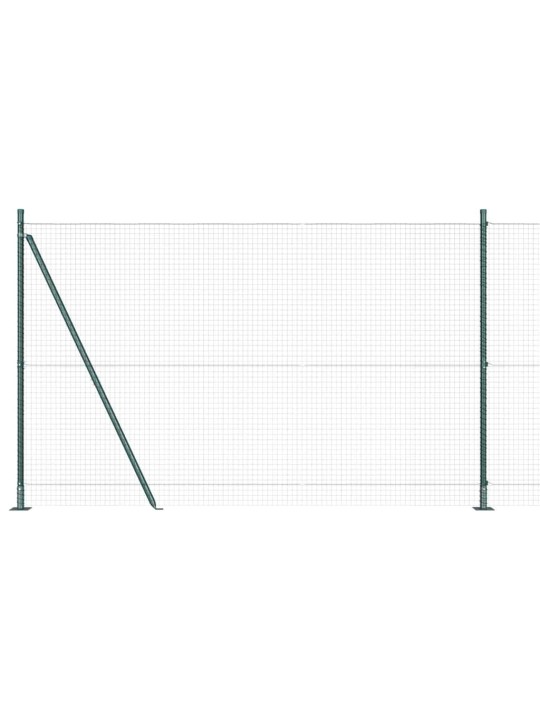 Žogs ar stabiem. zaļa 1.6 x 10 m tērauds