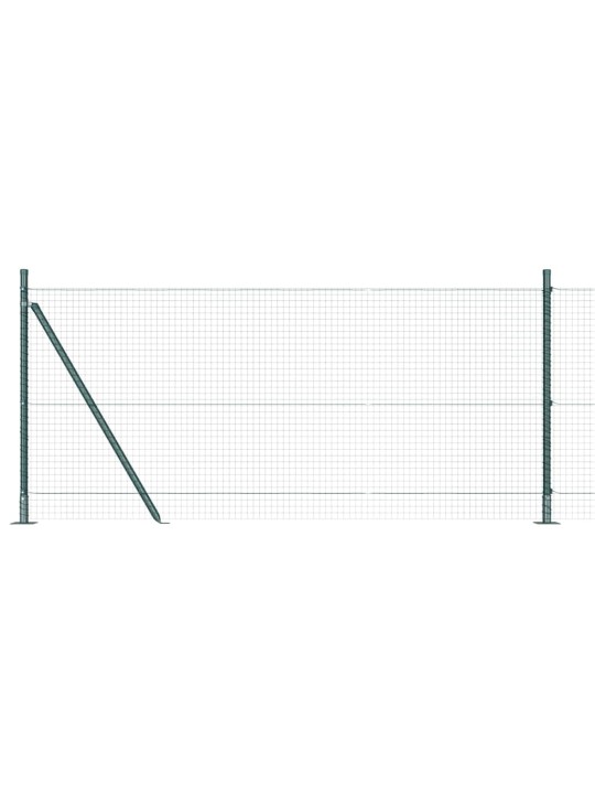 Žogs ar stabiem. zaļa 0.8 x 25 m tērauds