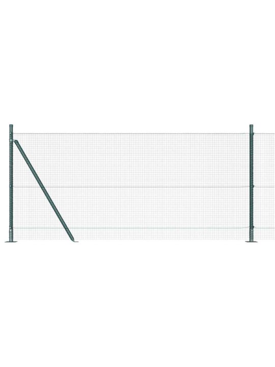 Žogs ar stabiem. zaļa 1 x 25 m tērauds