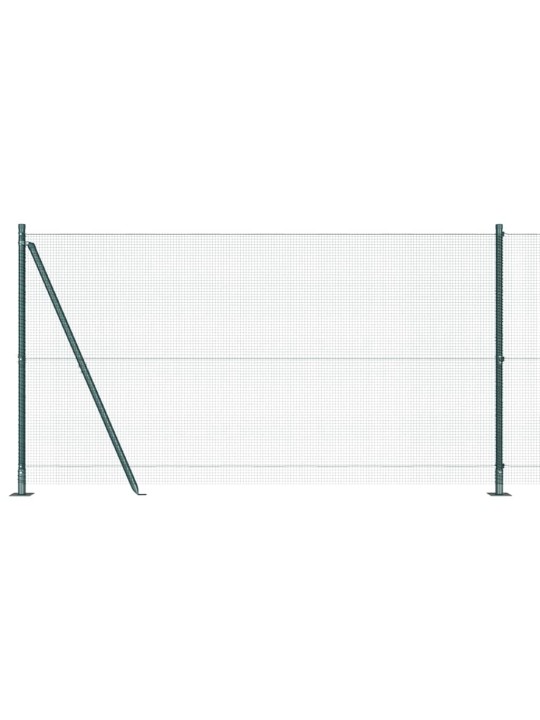 Žogs ar stabiem. zaļa 1.2 x 25 m tērauds