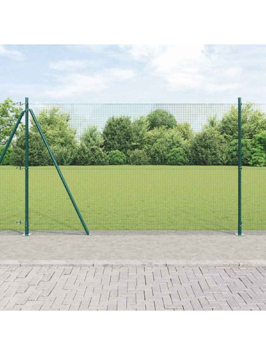 Žogs ar stabiem. zaļa 1.5 x 25 m tērauds