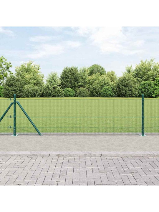 Žogs ar stabiem. zaļa 0.6 x 50 m tērauds
