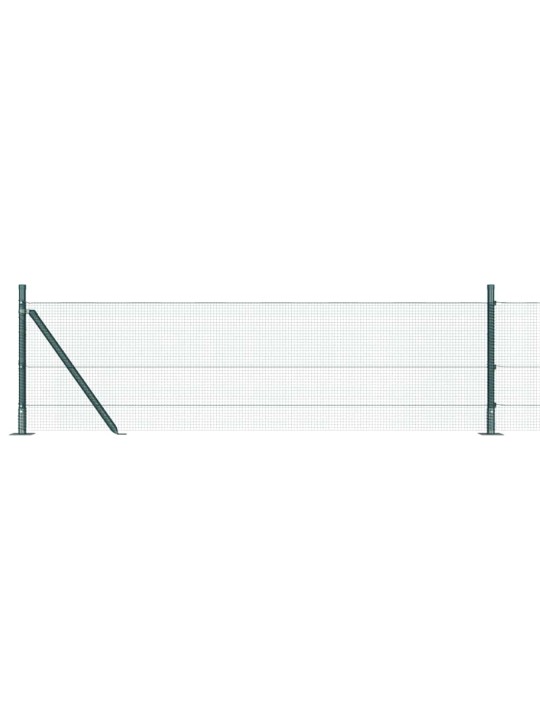 Žogs ar stabiem. zaļa 0.6 x 50 m tērauds