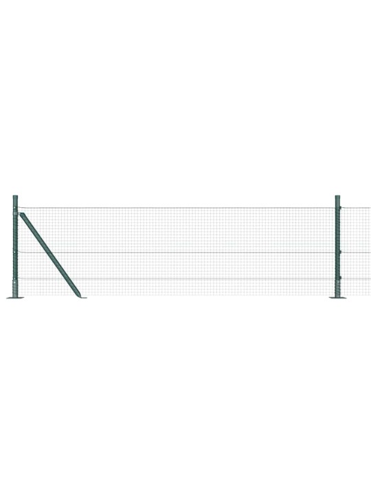 Žogs ar stabiem. zaļa 0.6 x 50 m tērauds