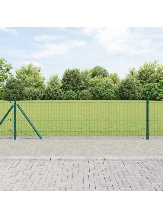 Žogs ar stabiem. zaļa 0.6 x 50 m tērauds