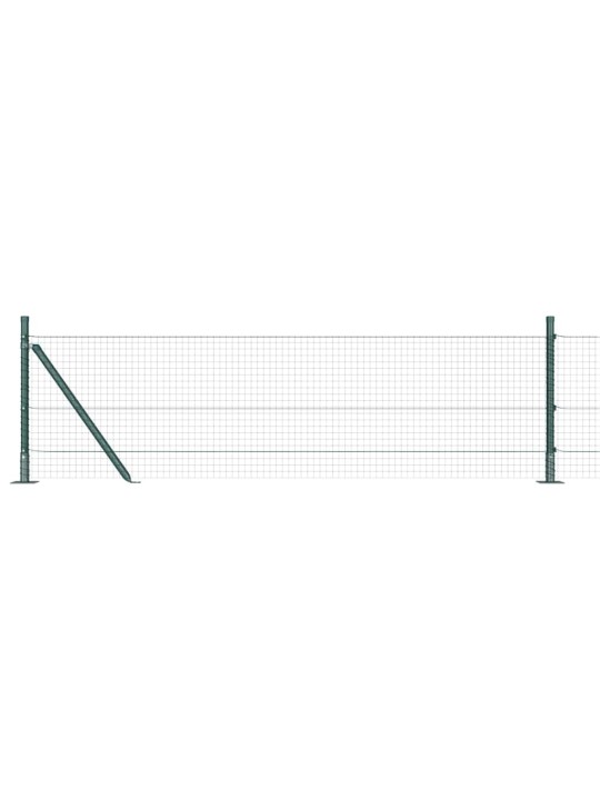 Žogs ar stabiem. zaļa 0.6 x 50 m tērauds