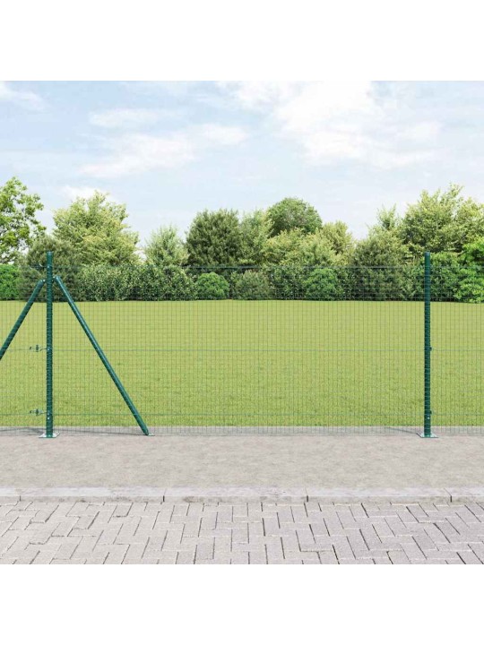 Žogs ar stabiem. zaļa 1 x 50 m tērauds