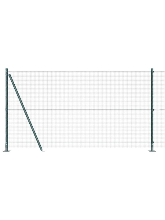 Žogs ar stabiem. zaļa 1.2 x 50 m tērauds