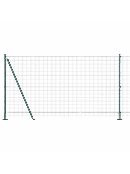 Žogs ar stabiem. zaļa 1.2 x 50 m tērauds