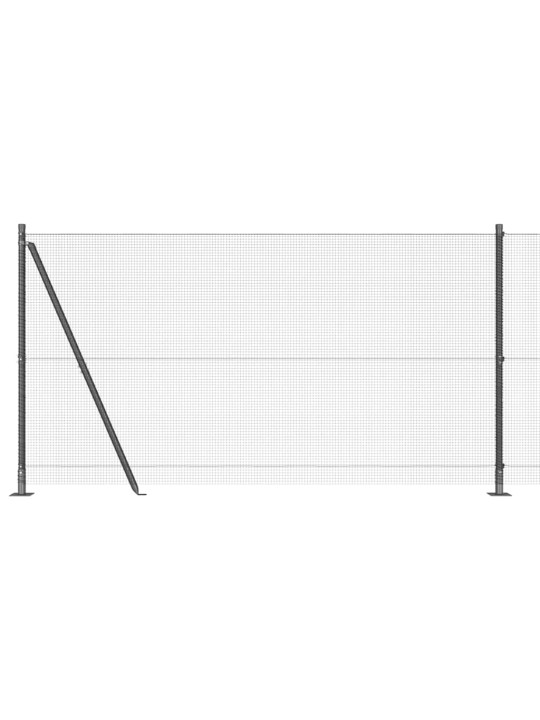 Žogs ar stabiem. pelēka 1.2 x 10 m tērauds