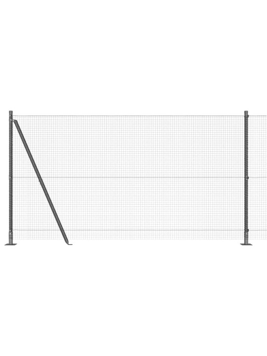 Žogs ar stabiem. pelēka 1.2 x 10 m tērauds