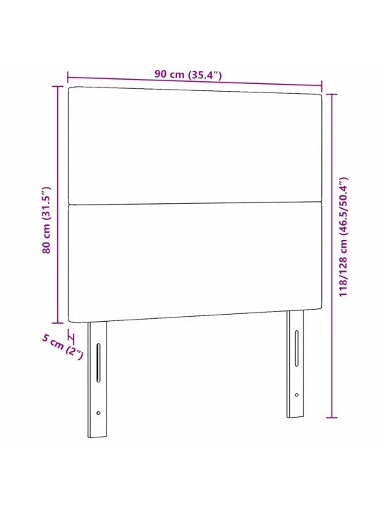 Galvgalis ar galvas klāju gaiši pelēks 90 cm rib audums