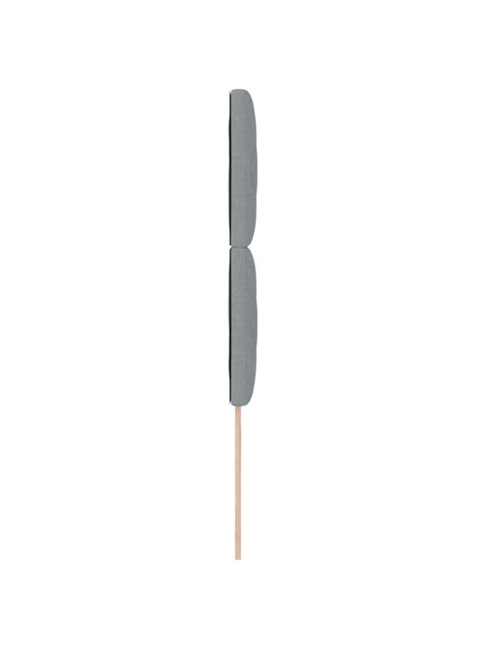 Auduma gultas galvgalis geometric gaiši pelēka 100 cm audums