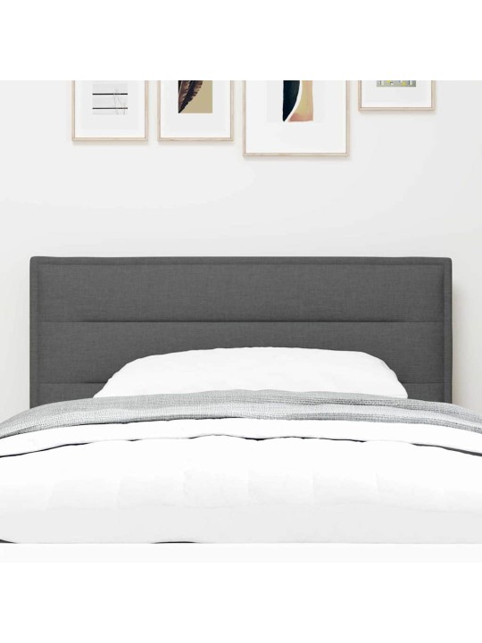 LED gultas galva ar galvas klāju tumši pelēka 80 cm audums
